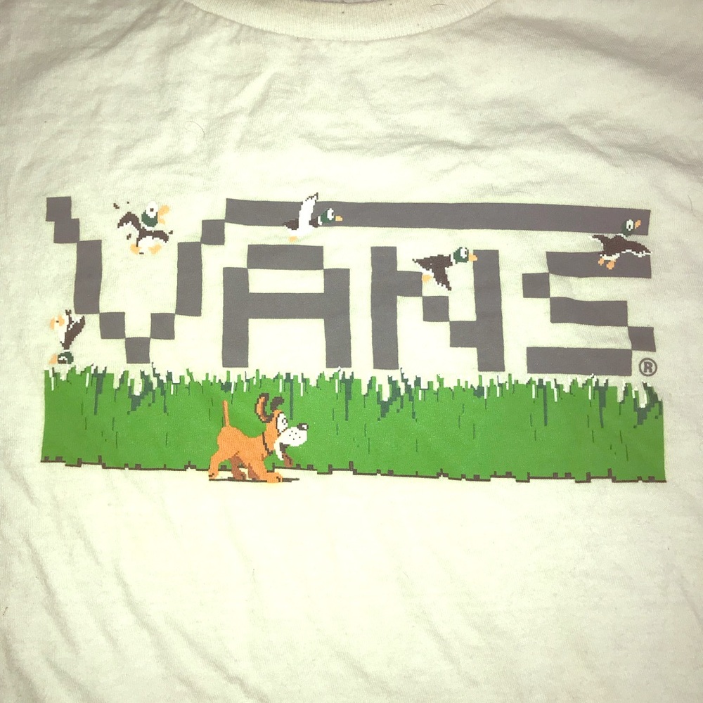 Vans x Nintendo duck hunt t-shirt